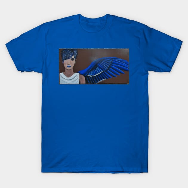 Little Blue T-Shirt by Kevin Tickel